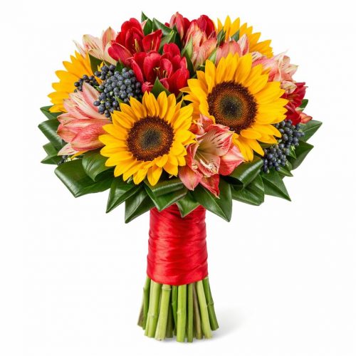 Букет невесты «Звёздная ночь»