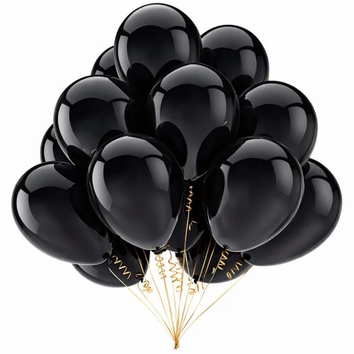 Гелиевые шары «Черные»