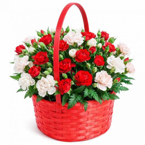 Цветочная композиция «Яркое утро»