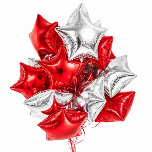 Набор гелиевых шаров «Звездопад»