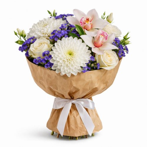 Букет «Белоснежная фантазия»