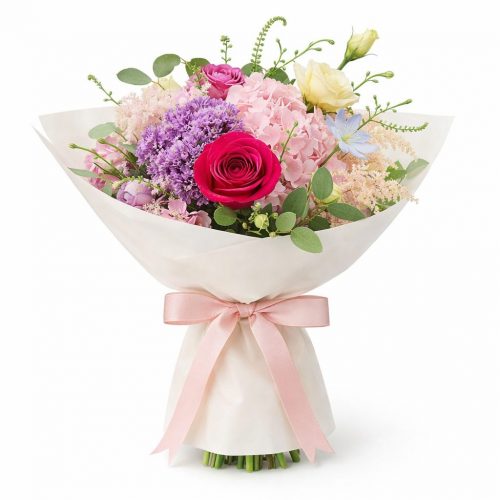 Букет цветов «Городской вихрь»