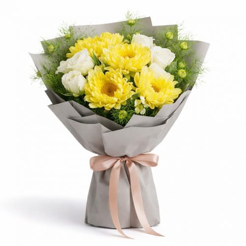 Букет цветов «Лунная загадка»