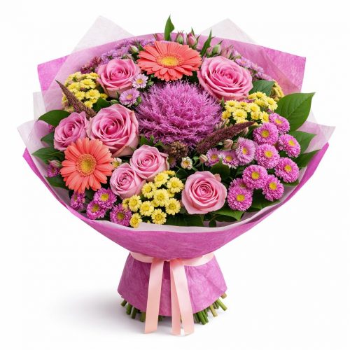 Букет цветов «Ночная тайна»