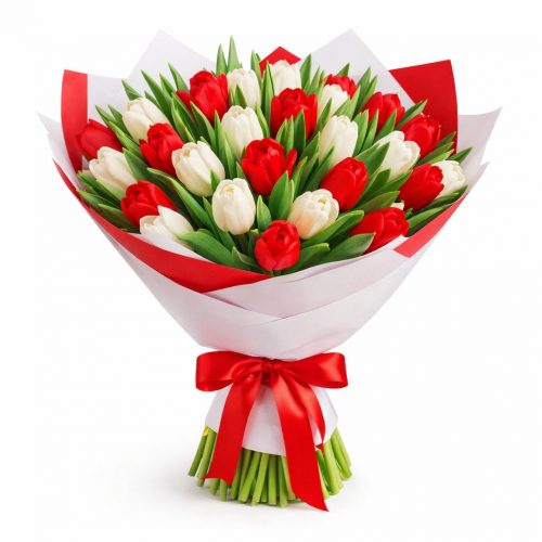 Букет цветов «Тюльпанное очарование»