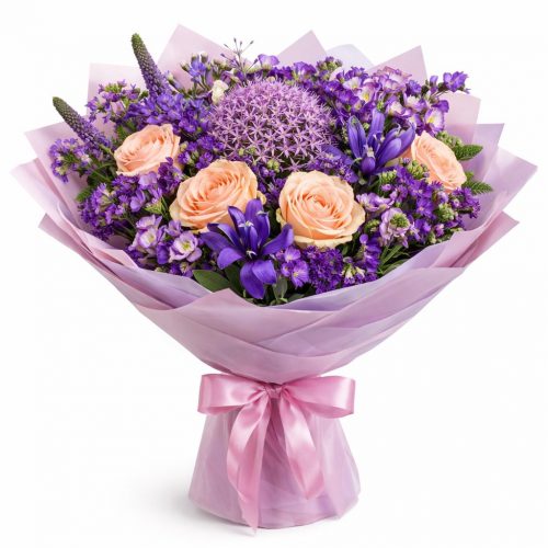 Флористический букет «Лавандовый сон»