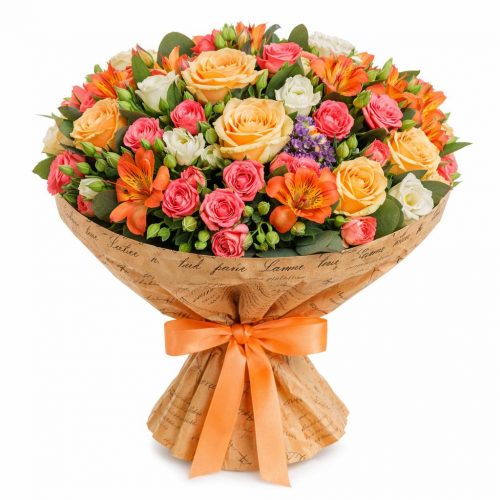 Флористический букет «Радость»