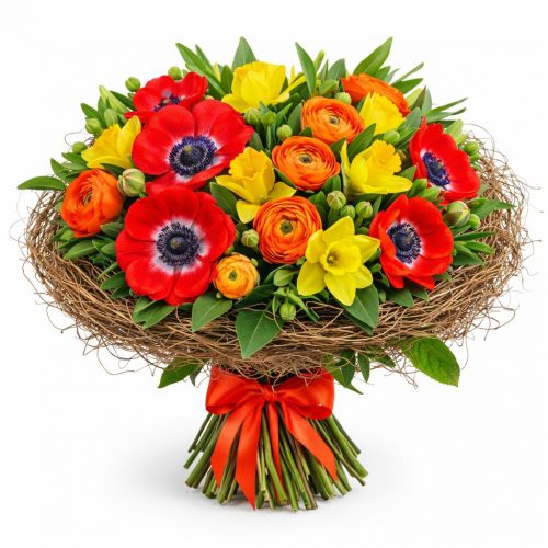Флористический букет «Утренняя симфония»