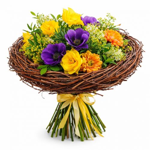 Флористический букет «Вечерняя магия»