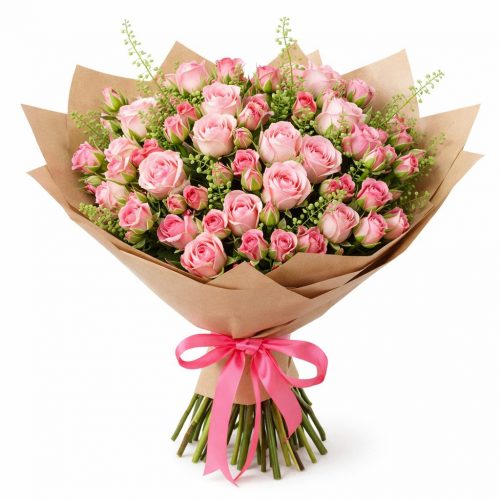 Монобукет «Розовая мечта»