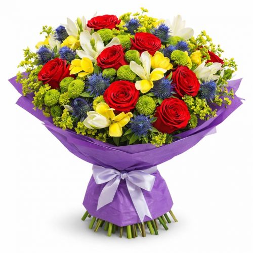 Цветочный букет «Королевский флор»
