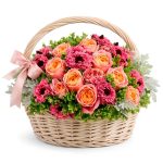 Корзины с цветами